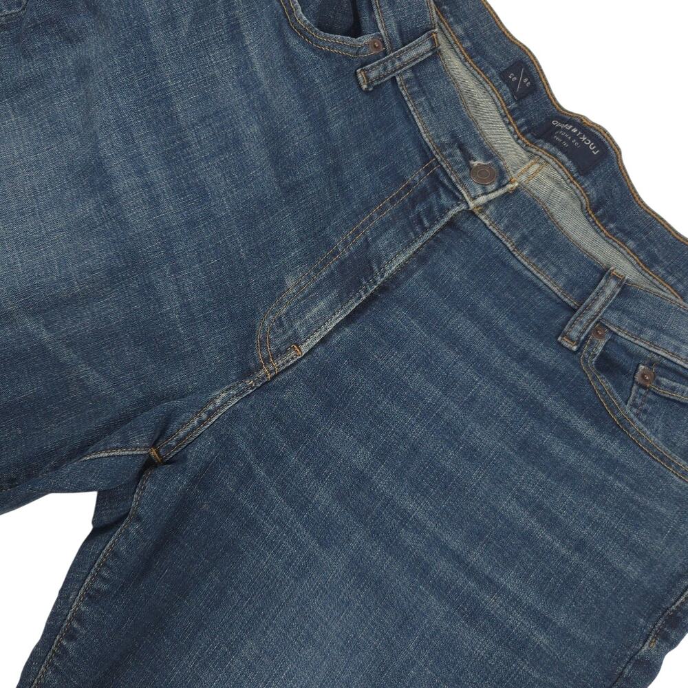 Lucky Brand 363 Vintage Straight Men Jeans 38x32 Medium Wash Denim Blue Stretch